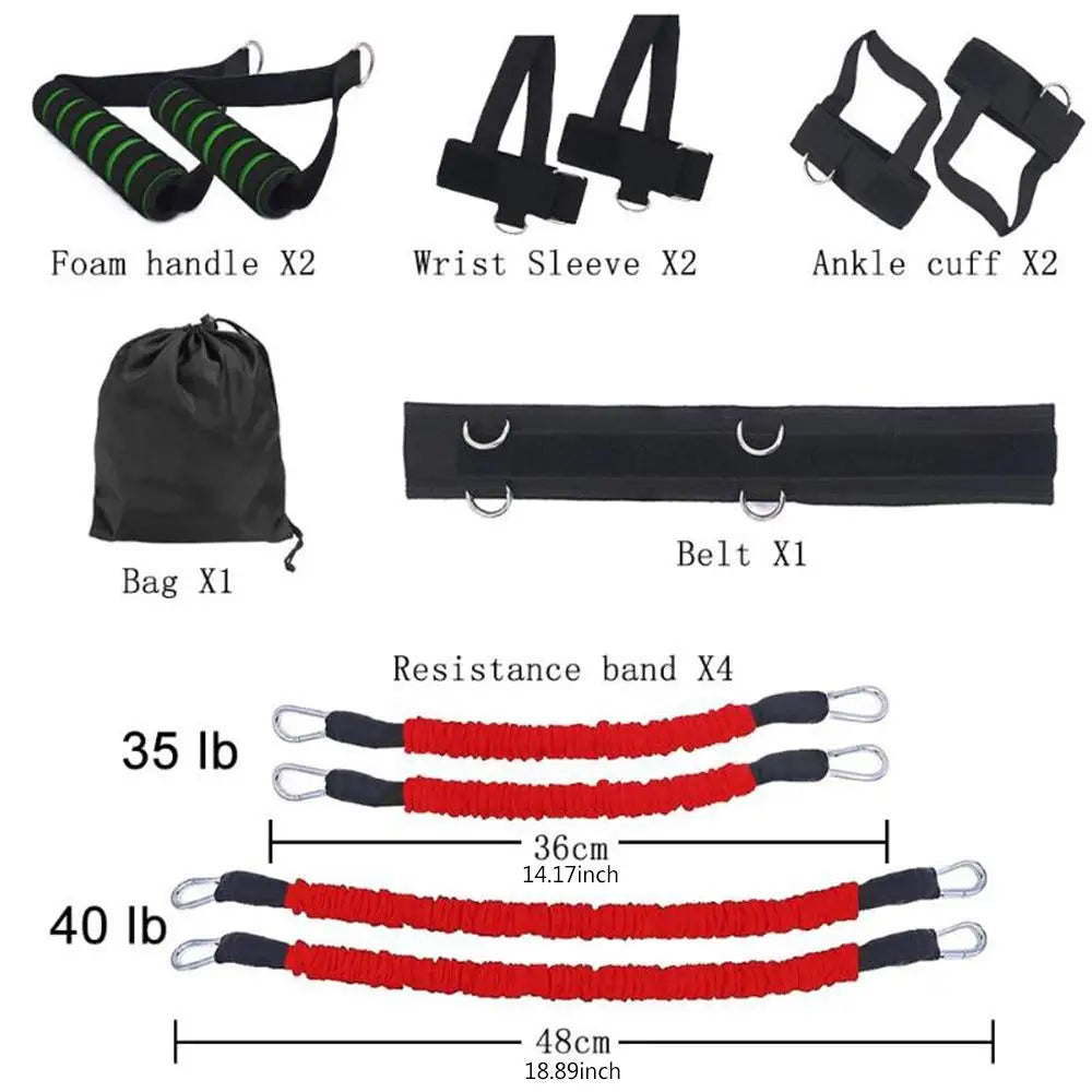 New Sport Boxing Trainer Resistance Band Training Belt-2