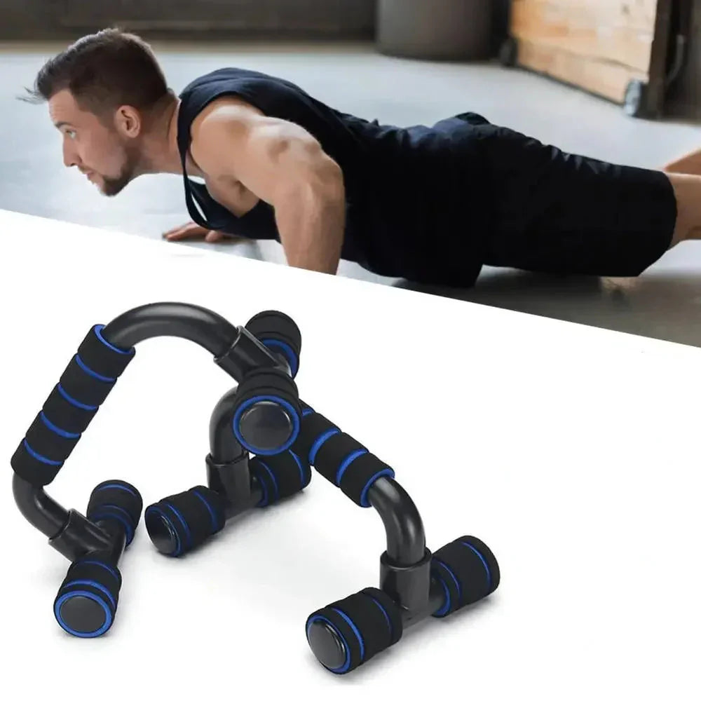 Calisthenics Parallel Bars Push-Up Handstand Bars Blue-3