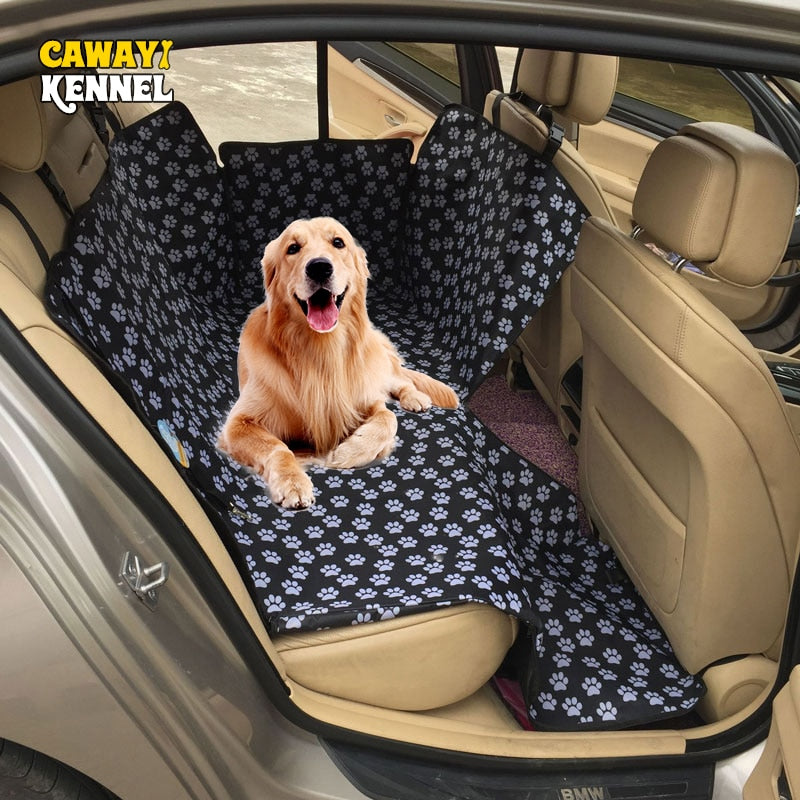 Pet Waterproof Rear Back Car Seat Cover Mats Protector-3