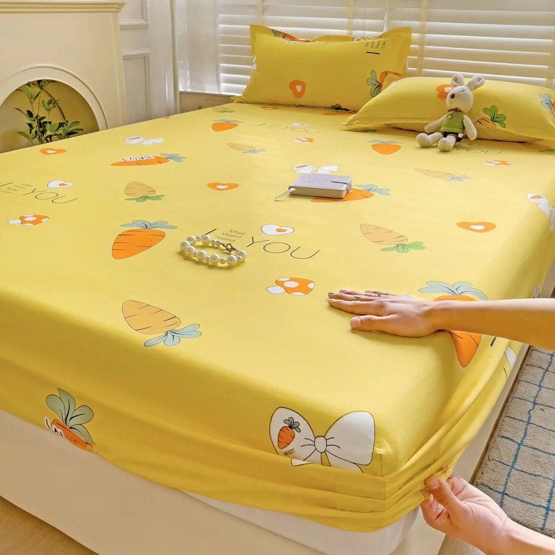 Cute Animals Fitted Sheet Non Slip