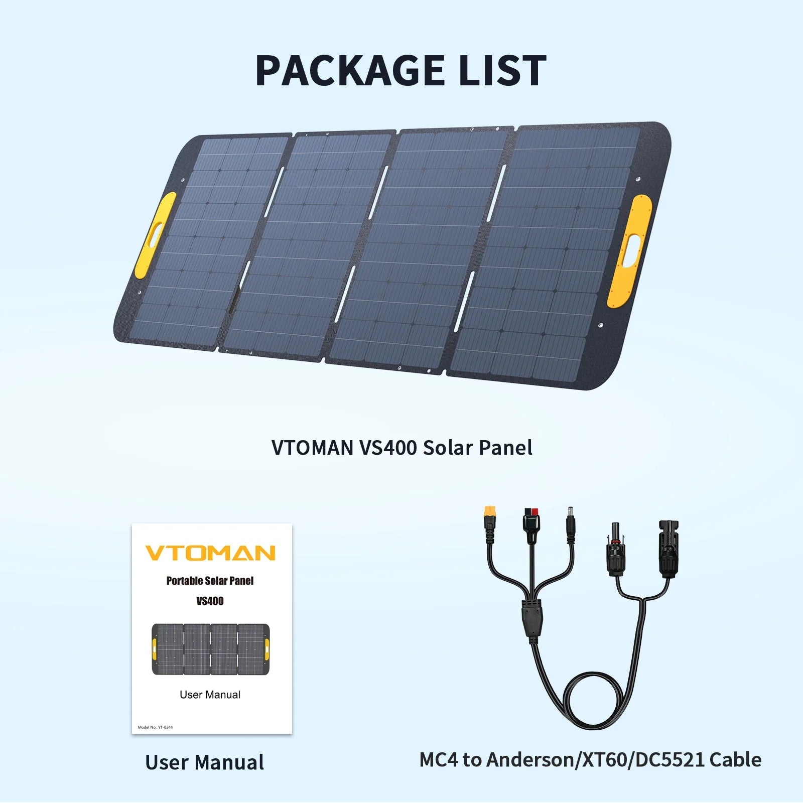 400W Foldable Solar Panel – Portable Solar Charger for FlashSpeed 1500 Power Station (Not for Jump/FlashSpeed 1000)-5