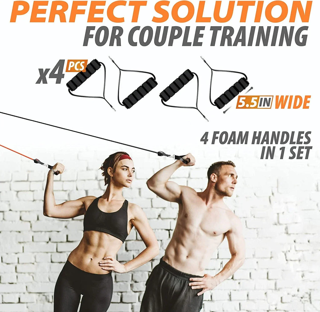Resistance Bands for Yoga & Fitness Training-2