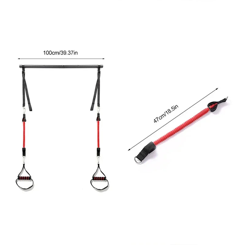Yoga Resistance Bands Pilates Stick-3