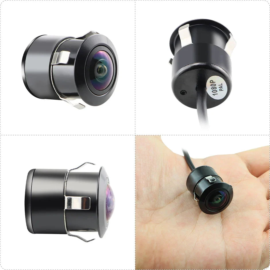 AHD1080P Universal Car Backup Camera Full HD Night Vision Black-4