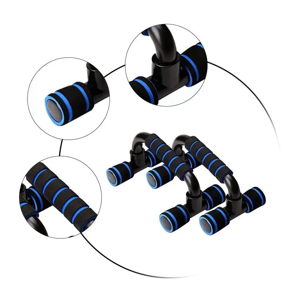 Calisthenics Parallel Bars Push-Up Handstand Bars Blue-1