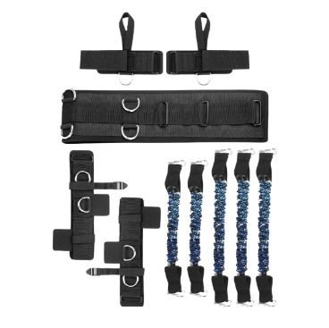 Explosive Power Resistance Band Set for Boxing and Agility Training-0