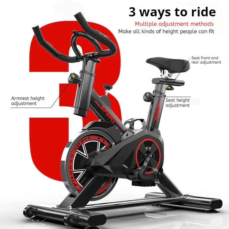 Silent Spinning Bike for Home Fitness-4