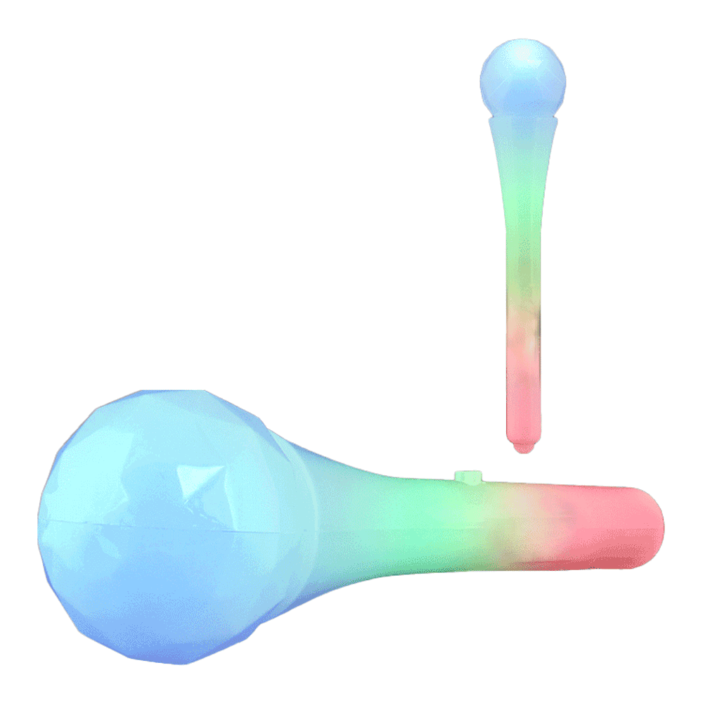 Sound Activated LED Color Changing Rock Star Prism Microphone-4