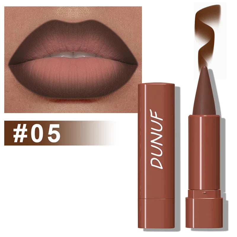 Tapered Gradient Lip Liner Waterproof Velvet Lip Makeup-11