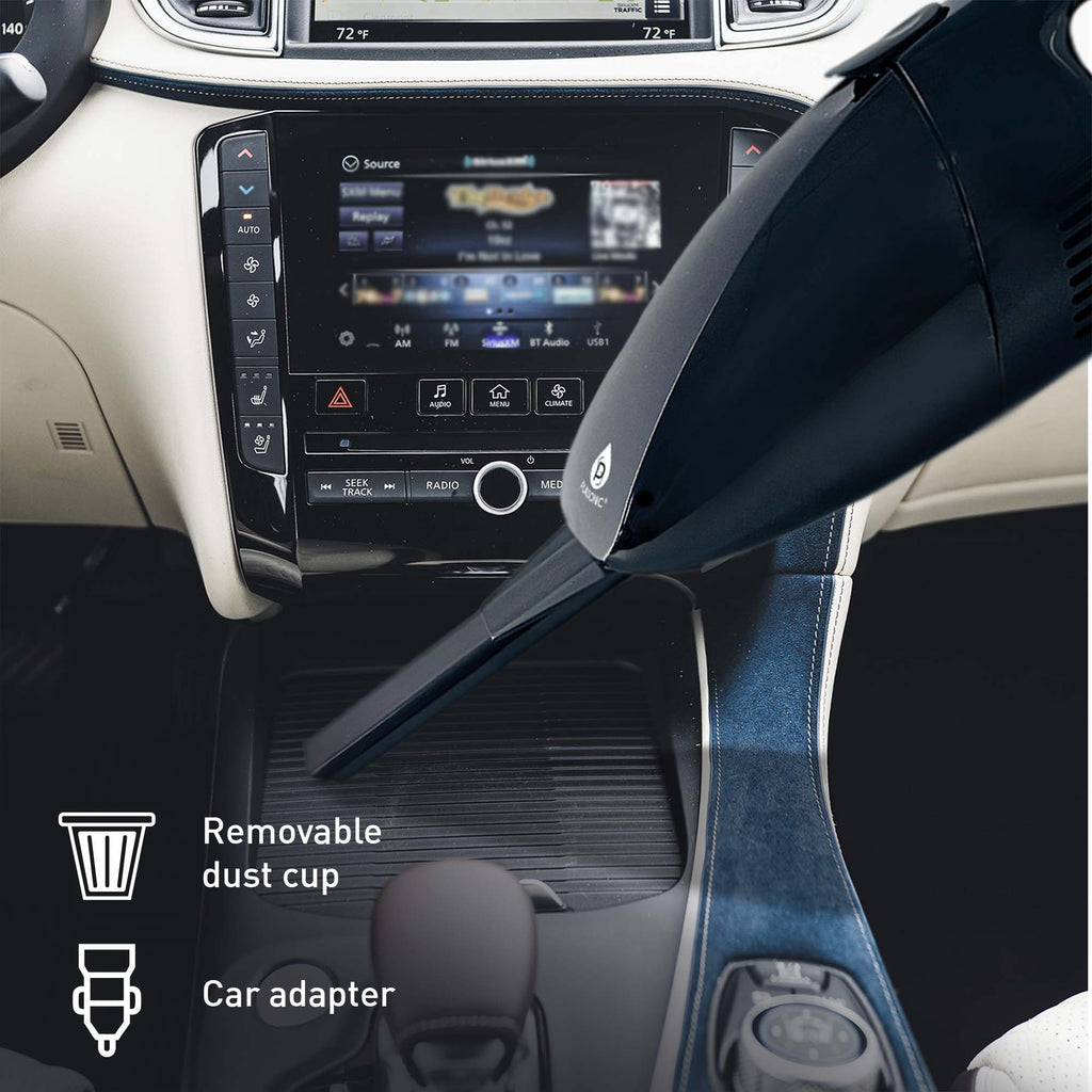 Pursonic Dual-Purpose Car & Handheld Vacuum Bundle – USB Rechargeable Cordless & Car Vacuum Cleaner Set-1