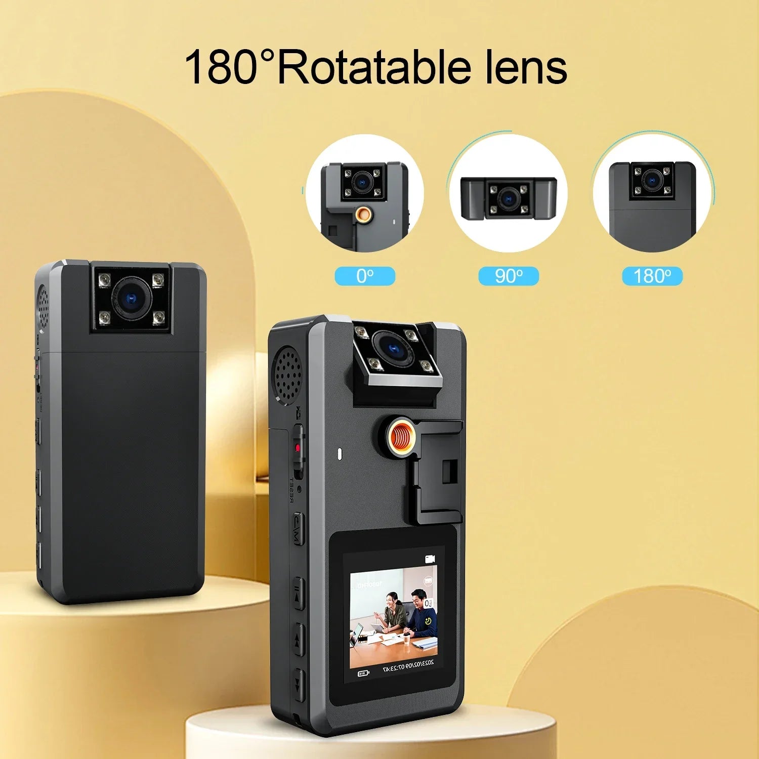 Mini Dash Cam Night Vision HD (1296P)-2