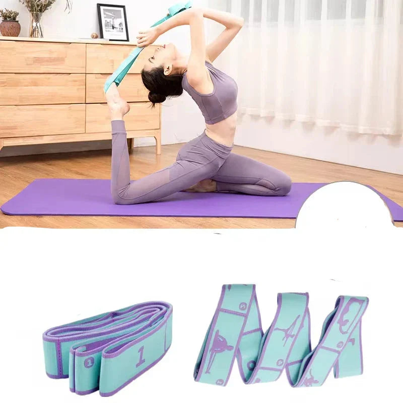 Yoga Stretching Belt and Resistance Band-1