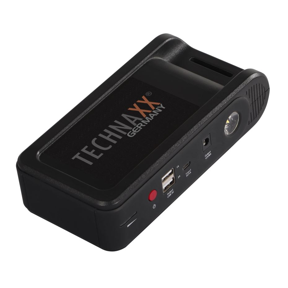 Technaxx Jump Starter Power bank 10000mAh - Fekete (5030)-0