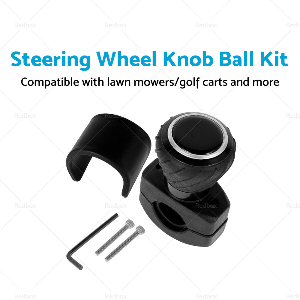 Steering Turning Tractor Forklift Aid Car Wheel Spinner Knob Ball Truck Lorry-3