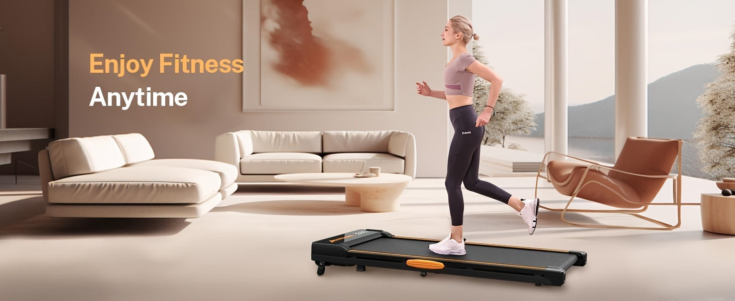 AIRHOT Compact Walking Pad Treadmill with Incline 2.5HP Motor