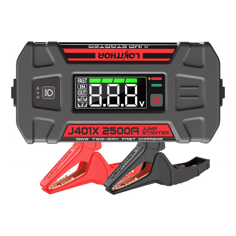 Lokithor J401X Jump Starter Autós indító 2500A - 74Wh - Fekete (J401X)-0