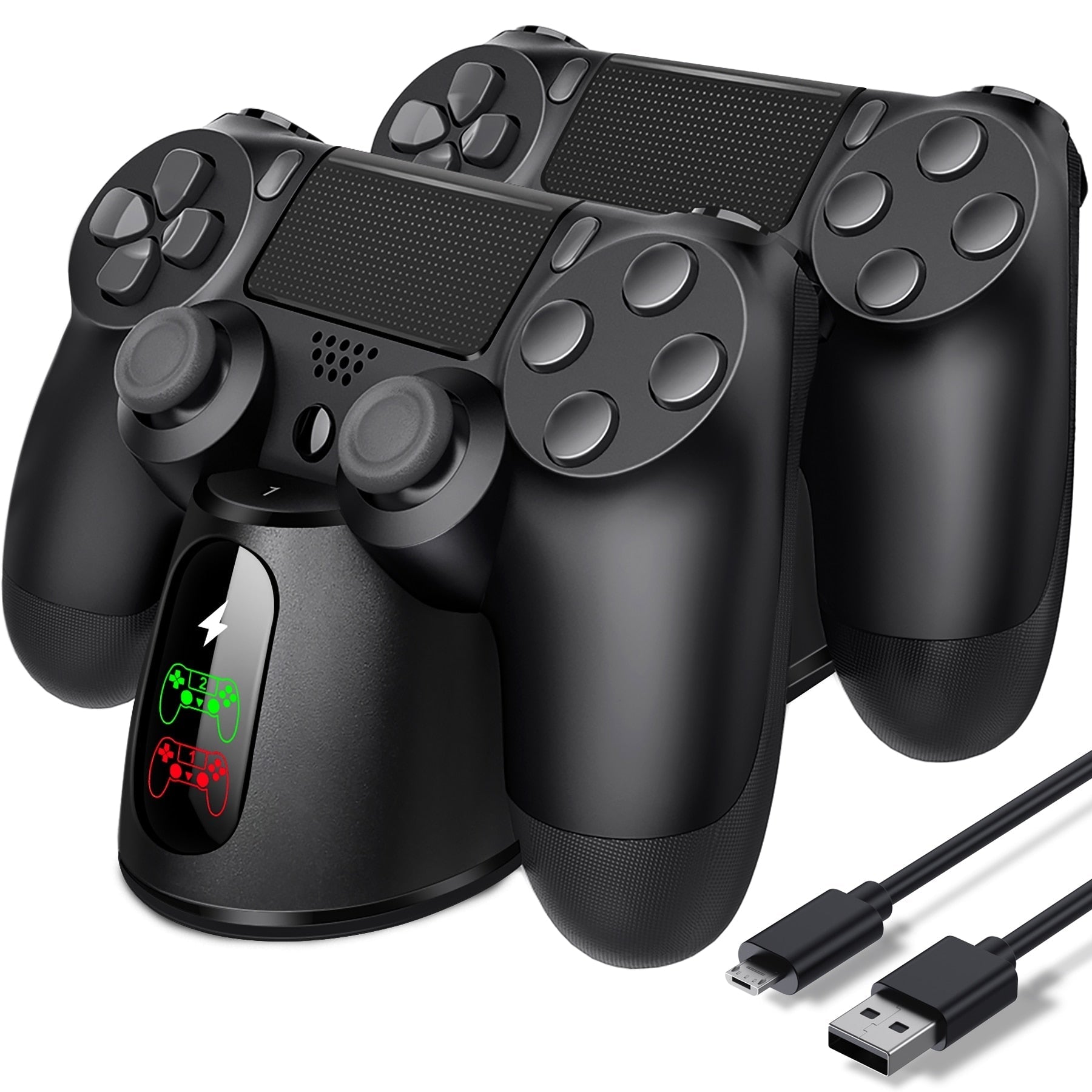 Controller Charger Dualsense Dock For PS4 Charging Station For DualShock 4/Playstation 4/PS4/ Pro /PS4 Slim Controller-0