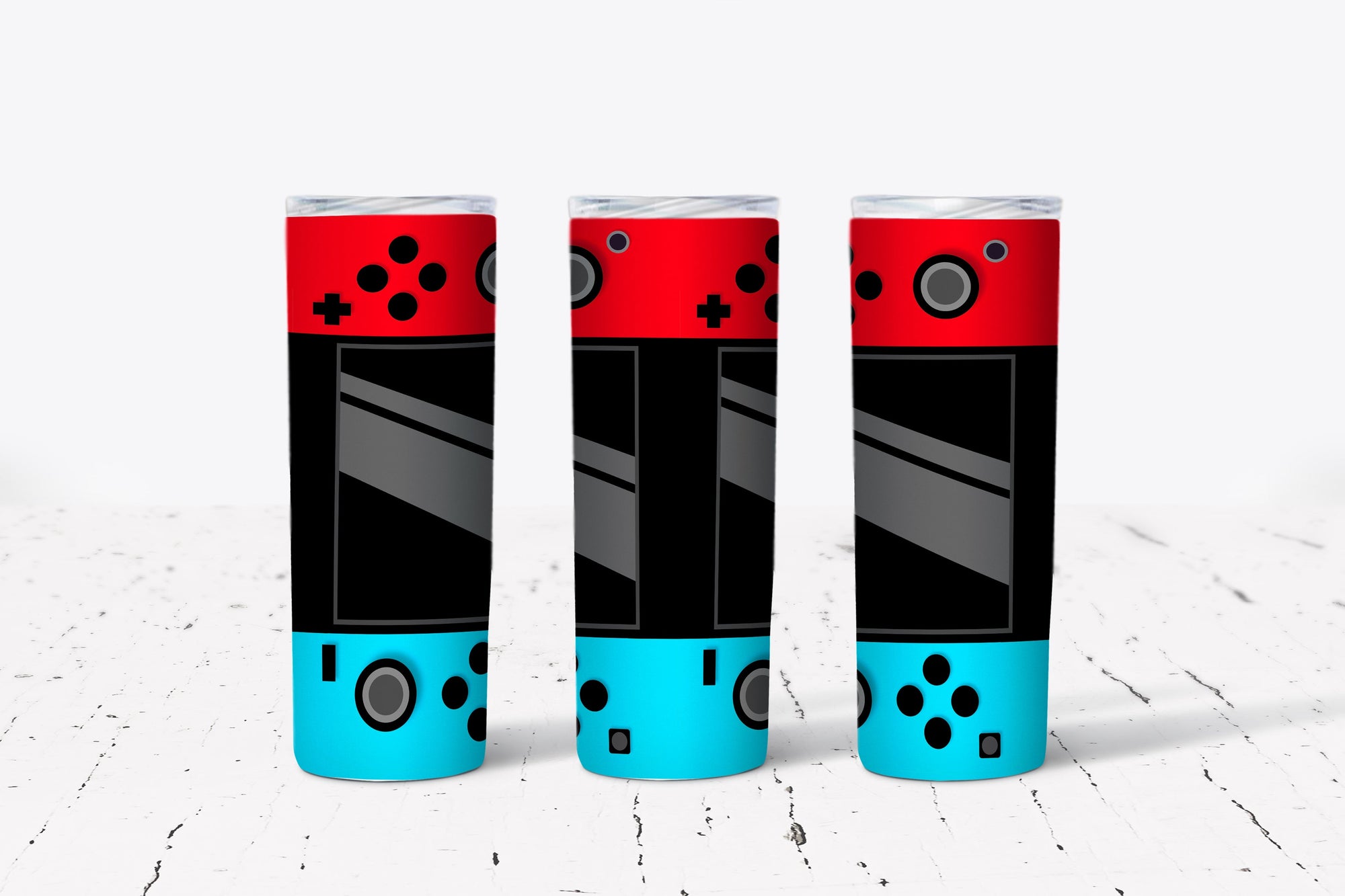 Switch Controller Stainless Steel Tumbler Hot/Cold Thermos-0