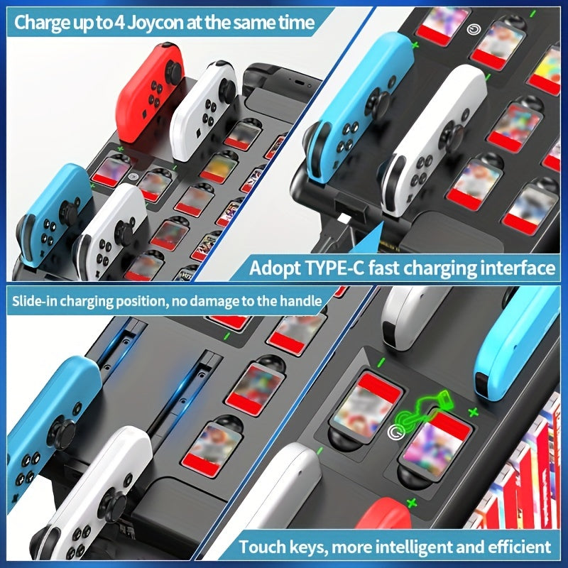 Switch Gear Hub with Charging & Storage Station-3