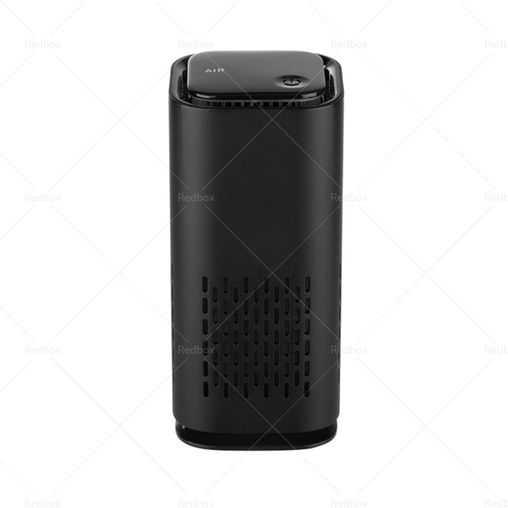 USB Car Air Purifier HEPA Ionizer Portable Mini Car Room Air Cleaner Freshener-2