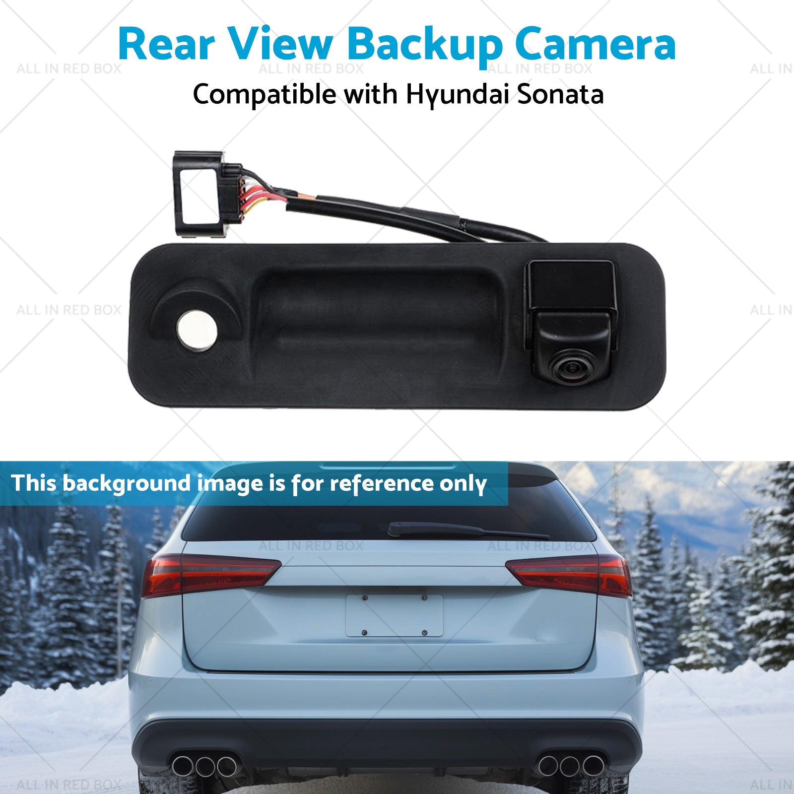 Rear View Backup Camera Suitable for 15-17 Hyundai Sonata 95760-E6201-4