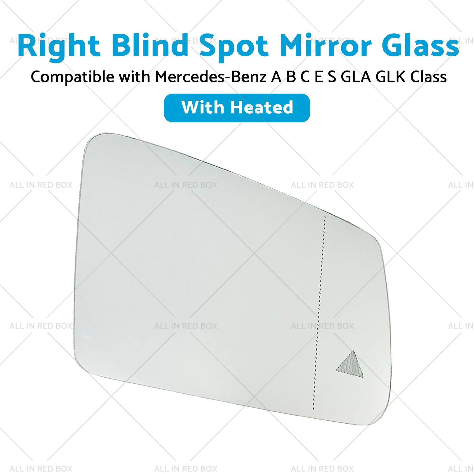 Right Blind Spot Mirror Glass Suitablefor Mercedes-Benz ABCES GLA GLK Class W204-5