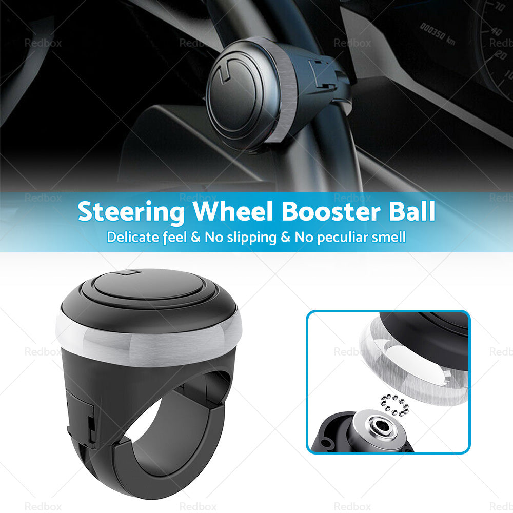 Universal Car Steering Wheel Handle Knob Aid Car Truck Booster Ball Spinner Knob-2