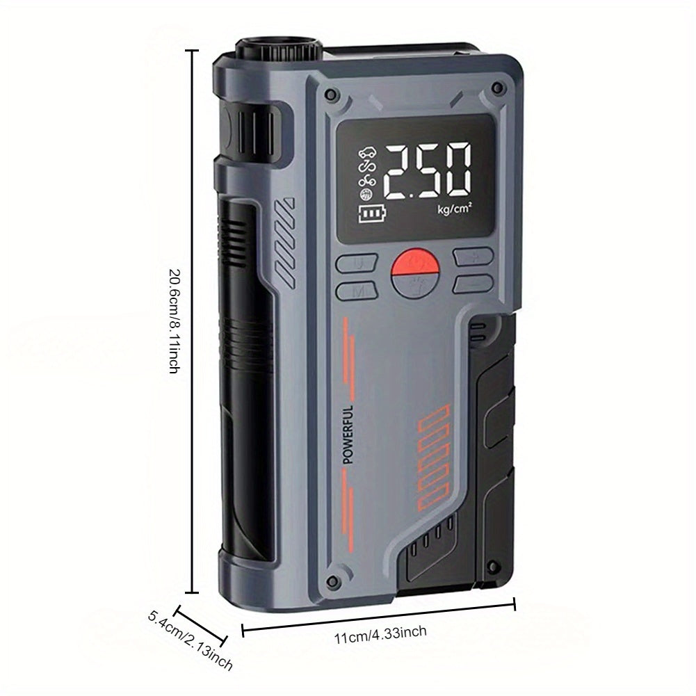 Portable Air Compressor & Jump Starter-3
