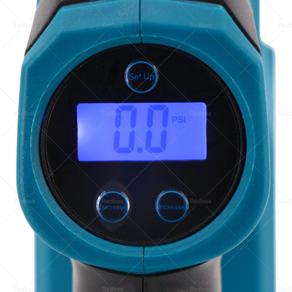 Cordless Digital Tyre LED Inflator Pump Tool Suitable For Makita 18V Battery-2