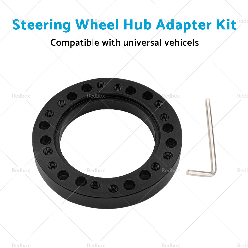 Black Steering Wheel Hub Adapter Spacer Suitable For MOMO to NARDI Quick Release-3