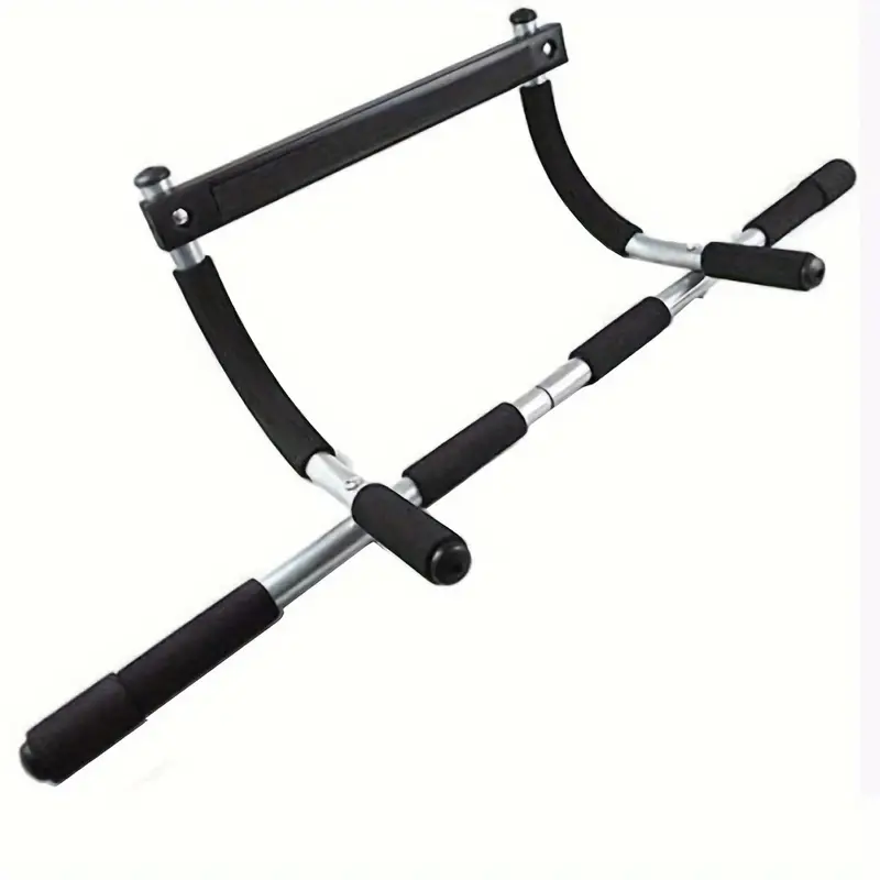 Multifunctional Pull-Up Bar Door Rack: Stainless Steel Upper Body Trainer-0