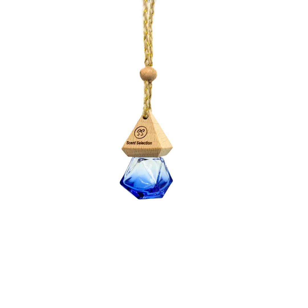 Geranium & Eucalyptus Hanging Car Air Freshener Diffuser - 3 Colours-3