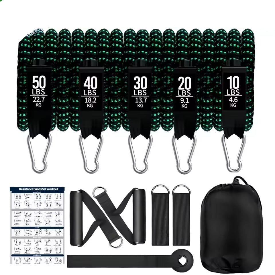 Resistance Bands Strength Training Set (12pcs)-0