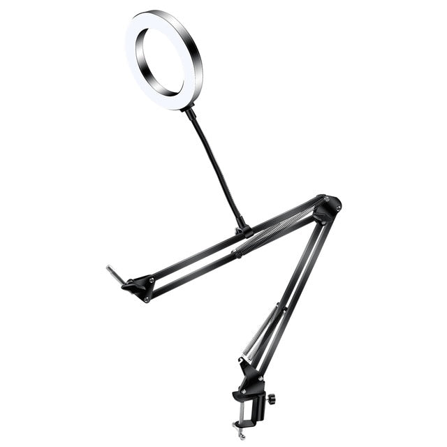 Microphone Scissor Arm Stand Bm800 Holder Tripod Microphone Stand With A Spider Cantilever Bracket Universal Shock Mount-6
