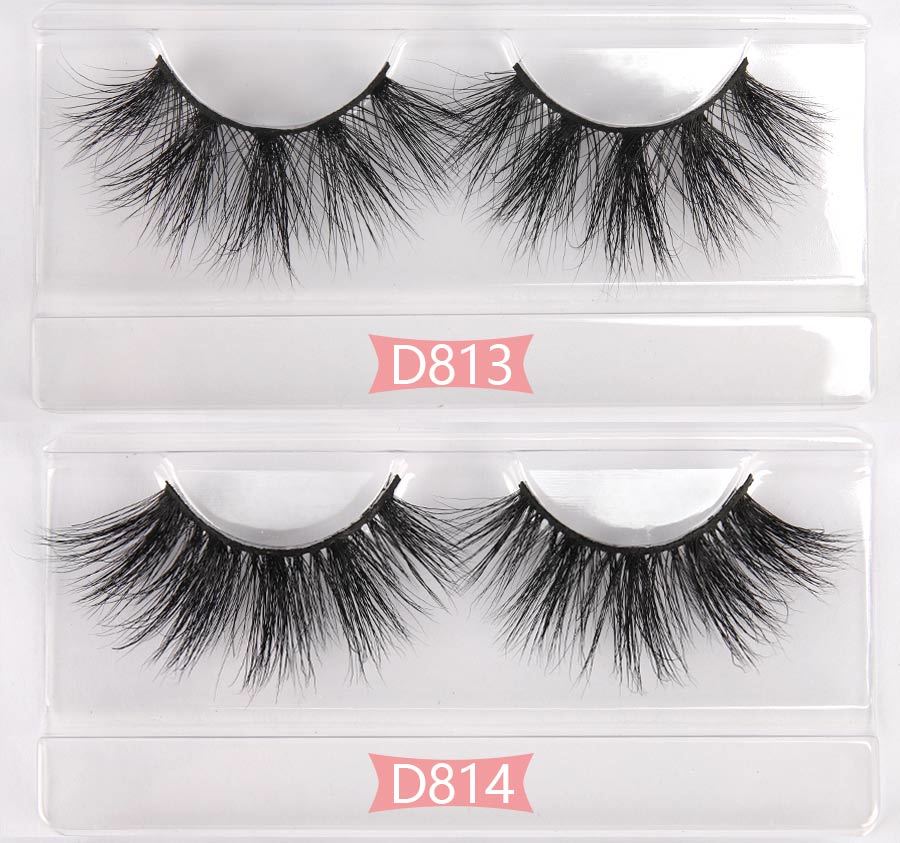 Wholesale Eyelashes 50 Pairs No Box 3D Mink Lashes Dramatic Criss-cross 3D Mink Eyelashes  Bulk Hair False Eyelashes-3