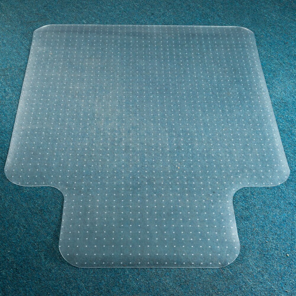 Protect Floor Mat PVC Floor/Chair Protection Mat Matte Home-use Protective Mat Chair Pad with Nail for Floor Chair 90x120x0.25cm-0