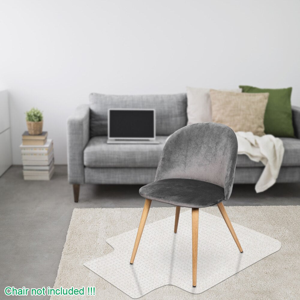 Protect Floor Mat PVC Floor/Chair Protection Mat Matte Home-use Protective Mat Chair Pad with Nail for Floor Chair 90x120x0.25cm-4