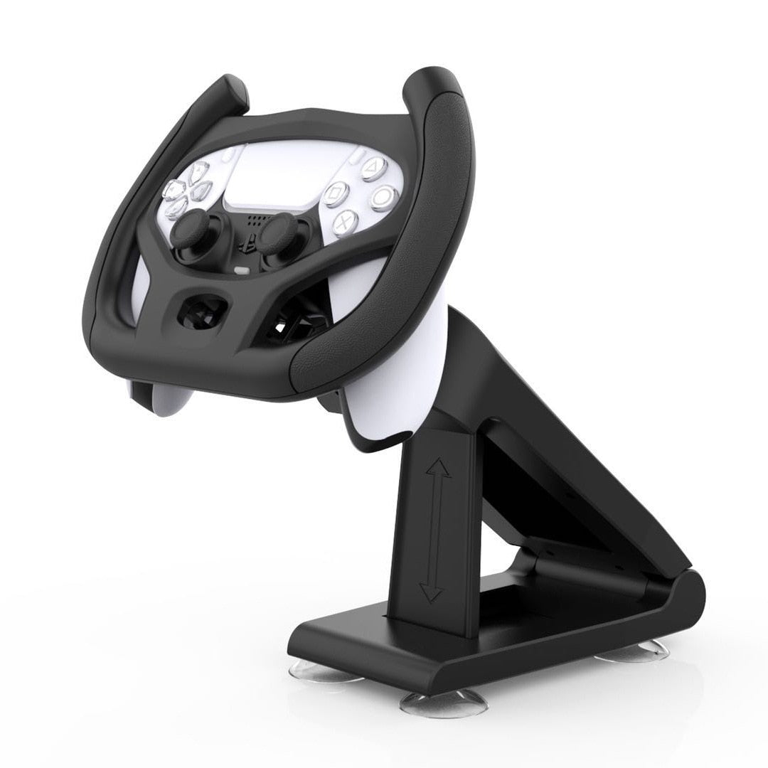Racing Game Steering Wheel Bracket for PS5 Handle Steering Wheel Seat Frame for Playstation 5 Controller Ps5 Controller Holder-0