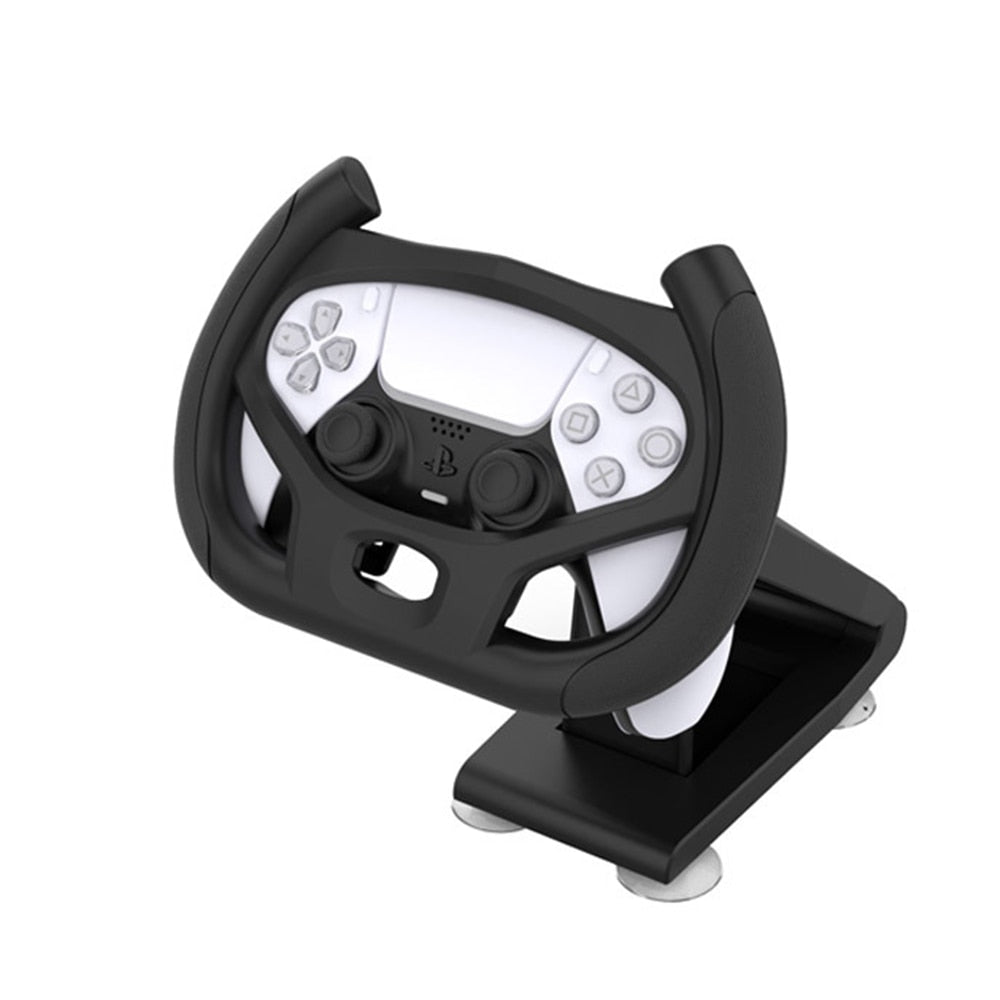 Racing Game Steering Wheel Bracket for PS5 Handle Steering Wheel Seat Frame for Playstation 5 Controller Ps5 Controller Holder-1