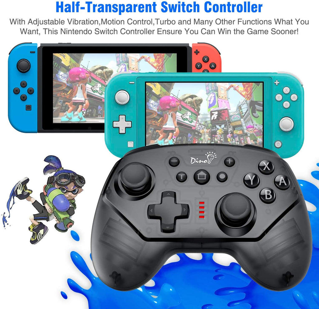 Wireless Gamepad Control Nintendo Switch Controller with Bluetooth Switch Pro Controller with Built in 600mah Battery-2