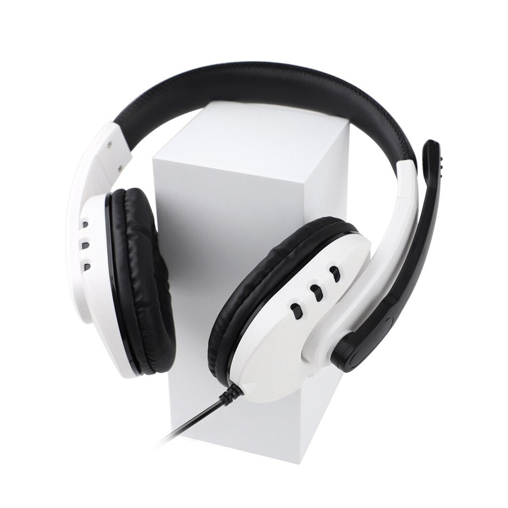 PS5 Headset Wired Over Ear Stereo Gaming Headphones with Microphone for PC IOS Computer Gamers Smart Phones Mobiles-2