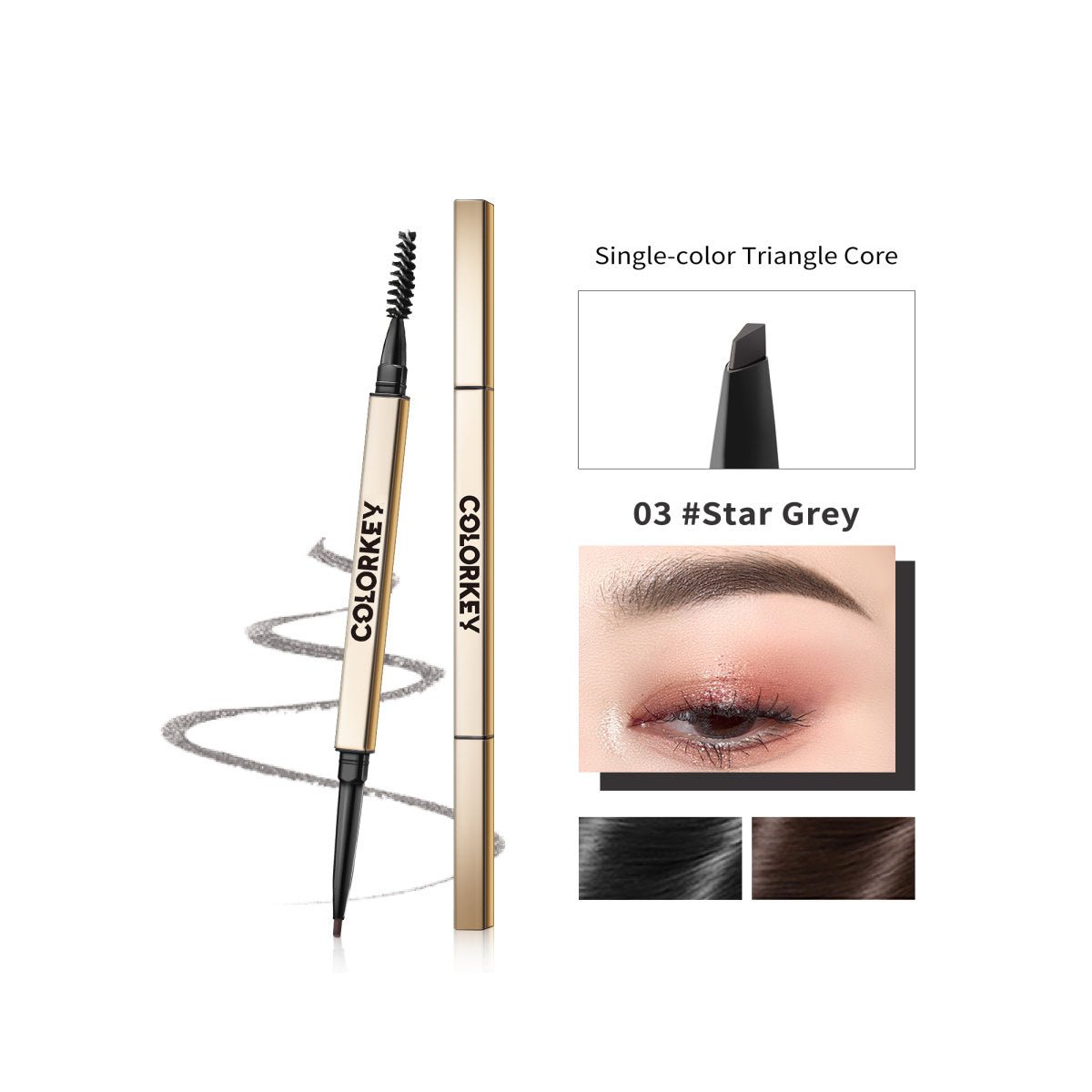 Sketch Eyebrow Pencil 03 Gray-0